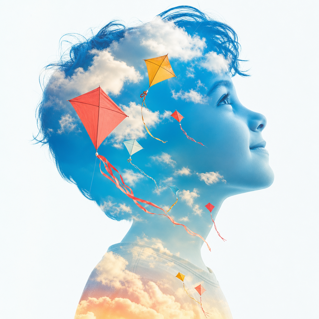 Double Exposure Portrait
