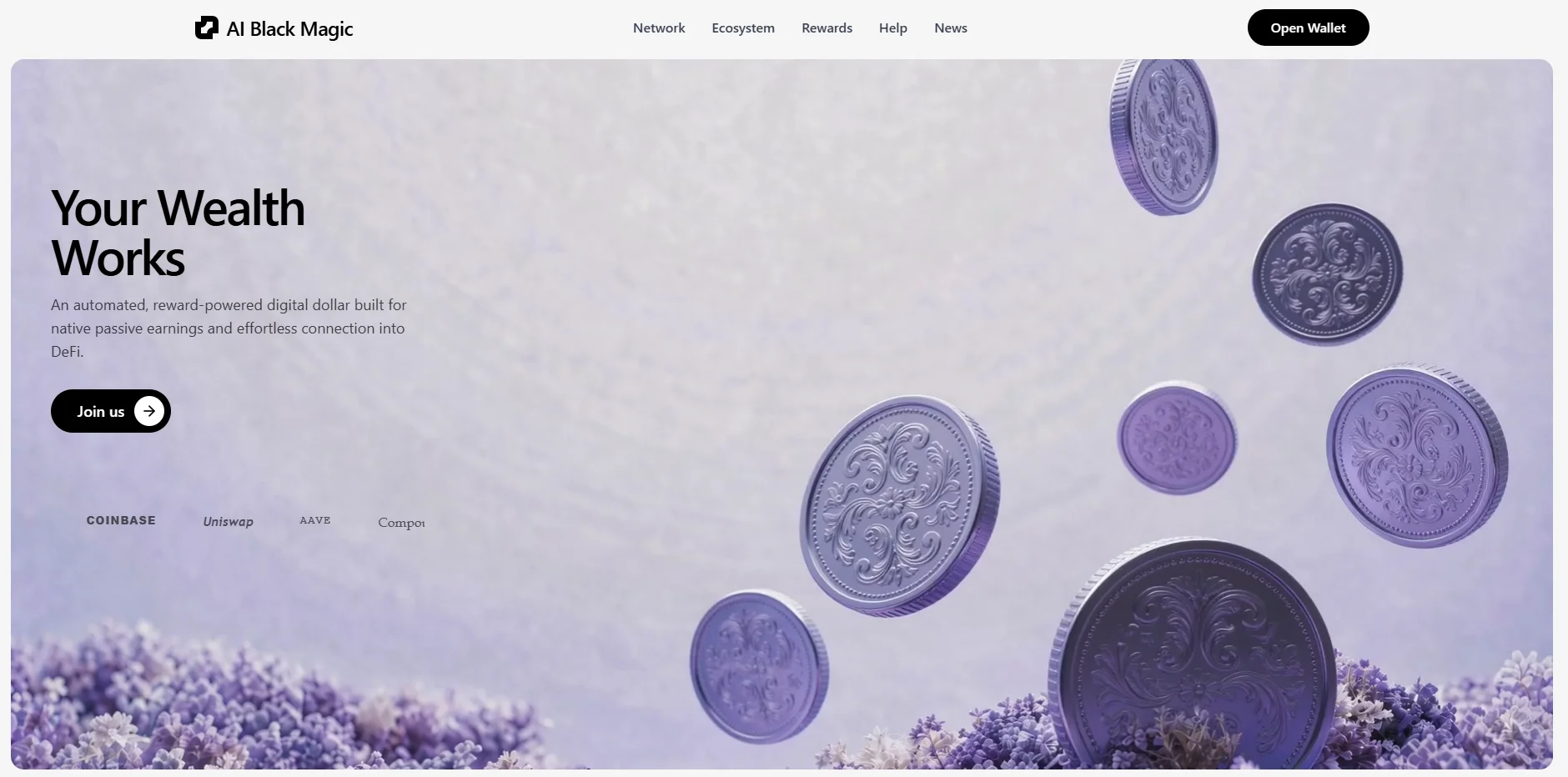 Screenshot of one-shot landing page build, sample 08